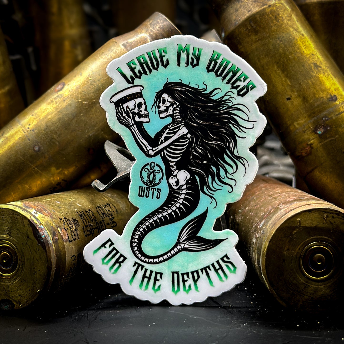 Leave my Bones Sticker