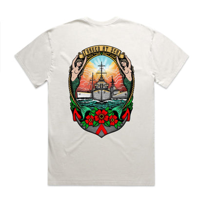 Forged at Sea Faded Tee