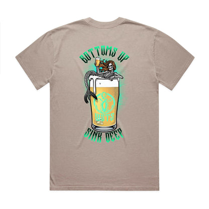 Bottoms Up Faded Tee