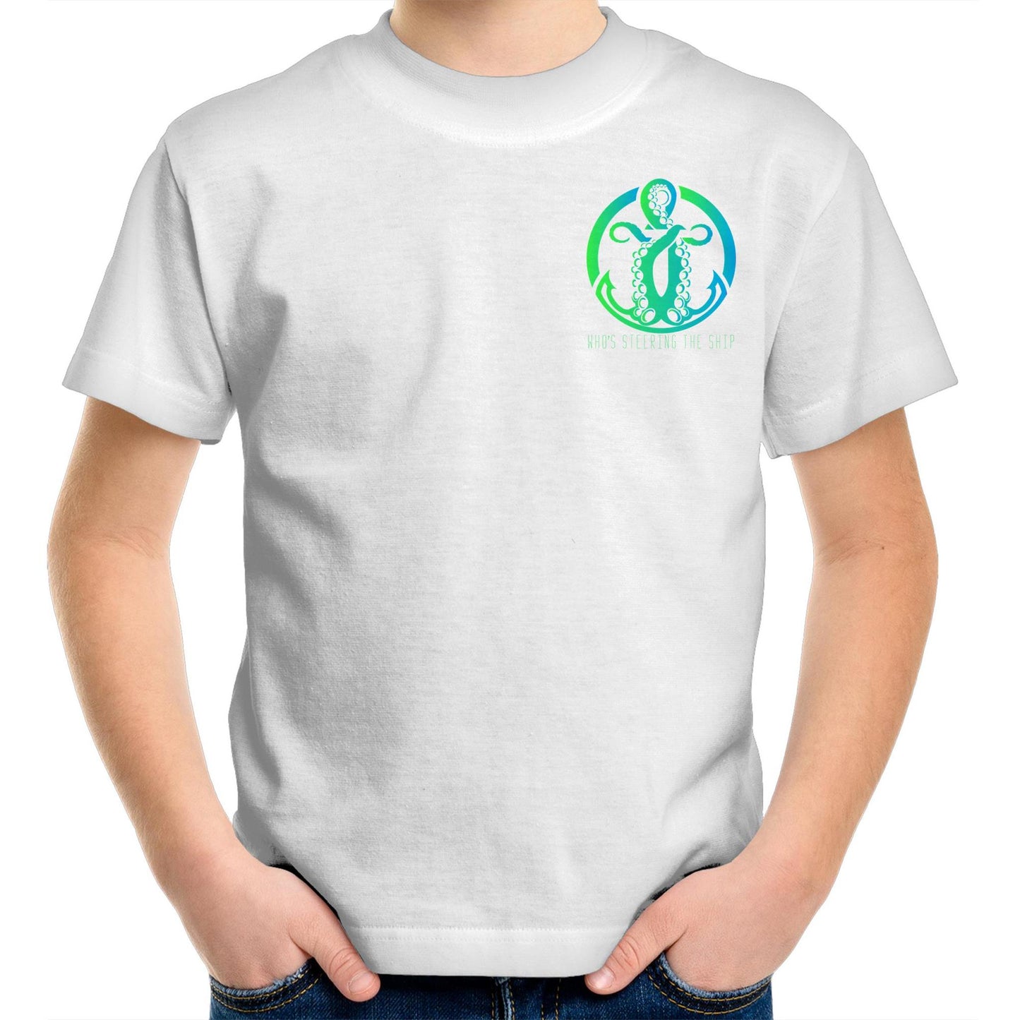 WSTS Neon Green Kids T-Shirt