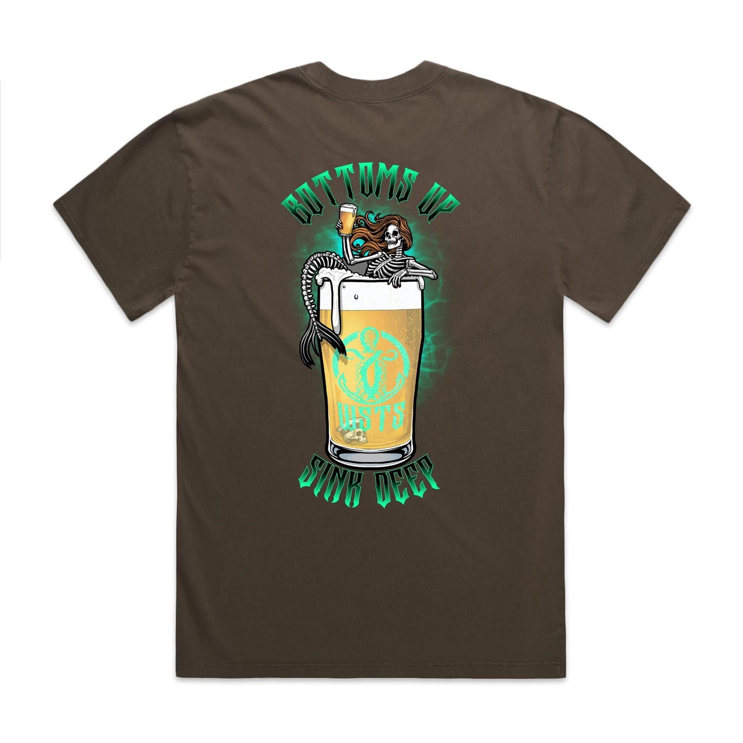 Bottoms Up Faded Tee