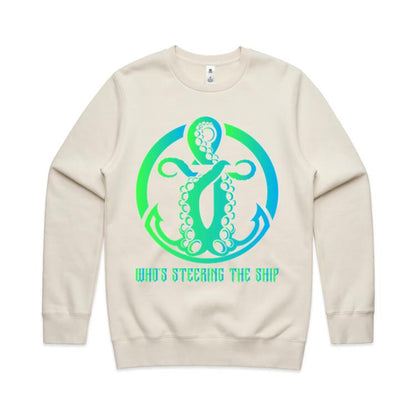 WSTS Neon Green Men's Crew