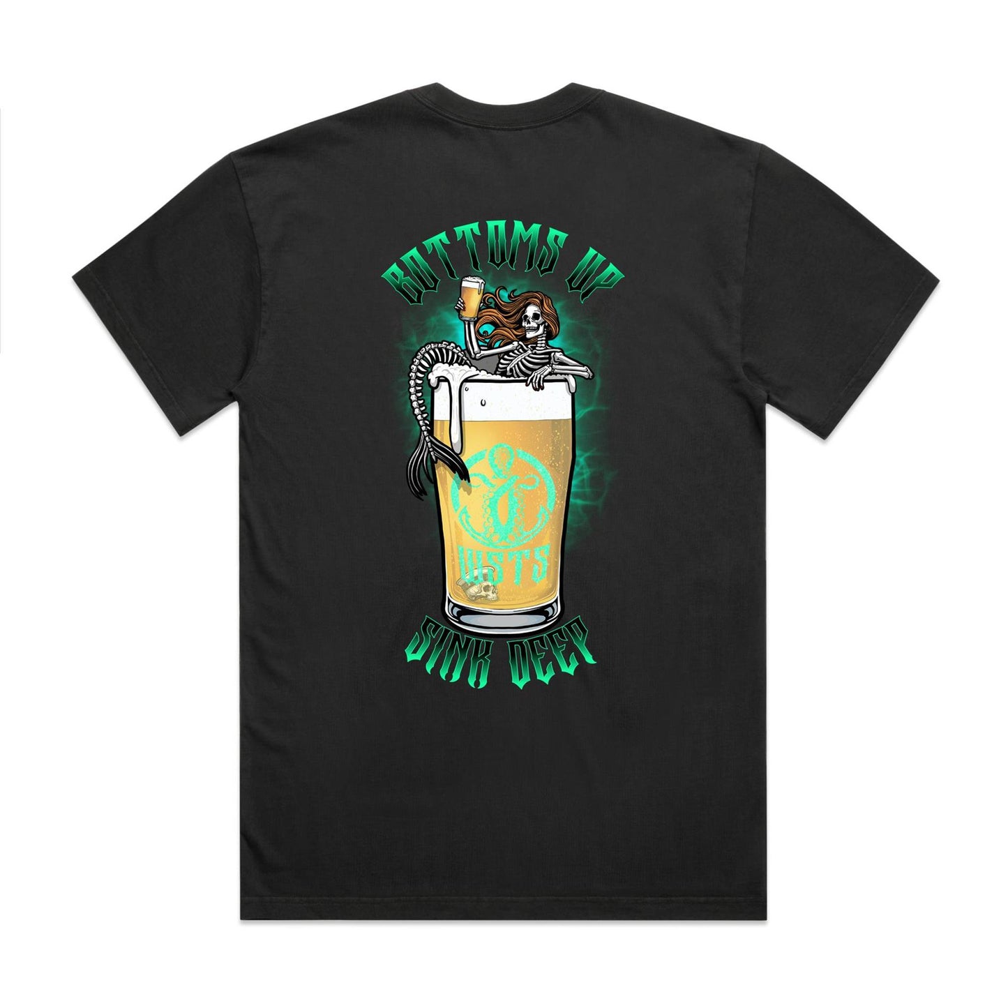 Bottoms Up Faded Tee