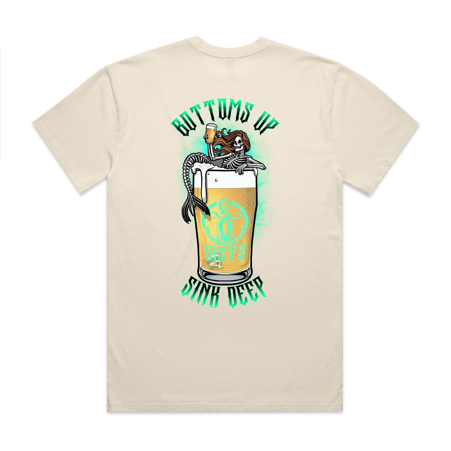 Bottoms Up Faded Tee