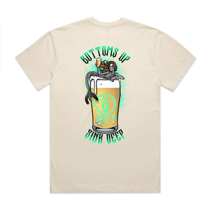 Bottoms Up Faded Tee