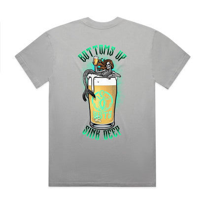 Bottoms Up Faded Tee