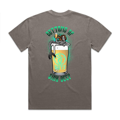 Bottoms Up Faded Tee