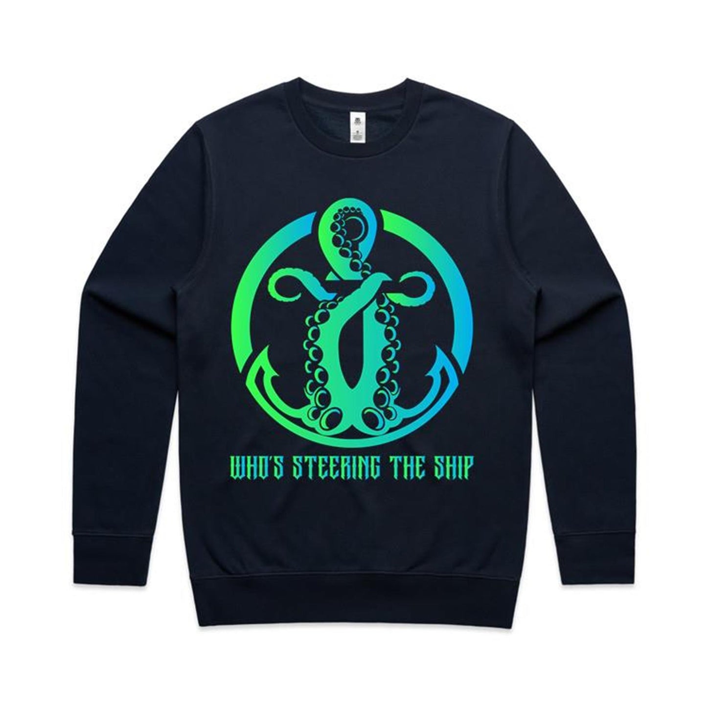 WSTS Neon Green Men's Crew