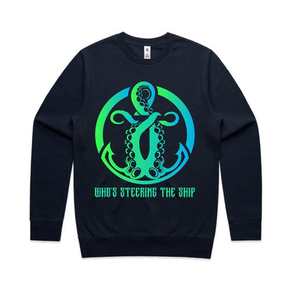 WSTS Neon Green Men's Crew