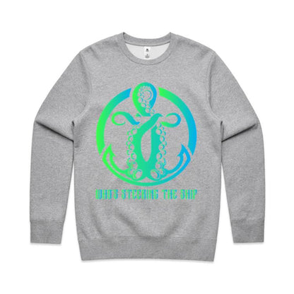 WSTS Neon Green Men's Crew