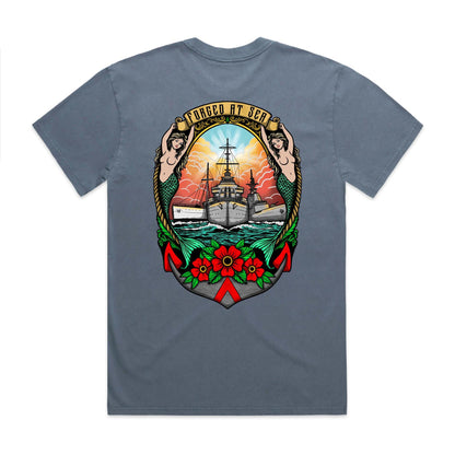 Forged at Sea Faded Tee