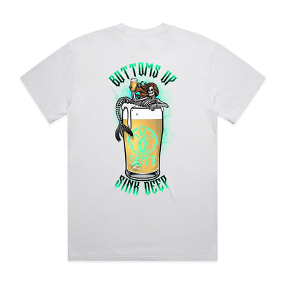 Bottoms Up Faded Tee