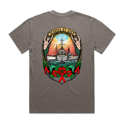 Forged at Sea Faded Tee