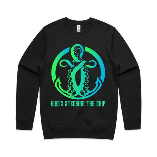 WSTS Neon Green Men's Crew