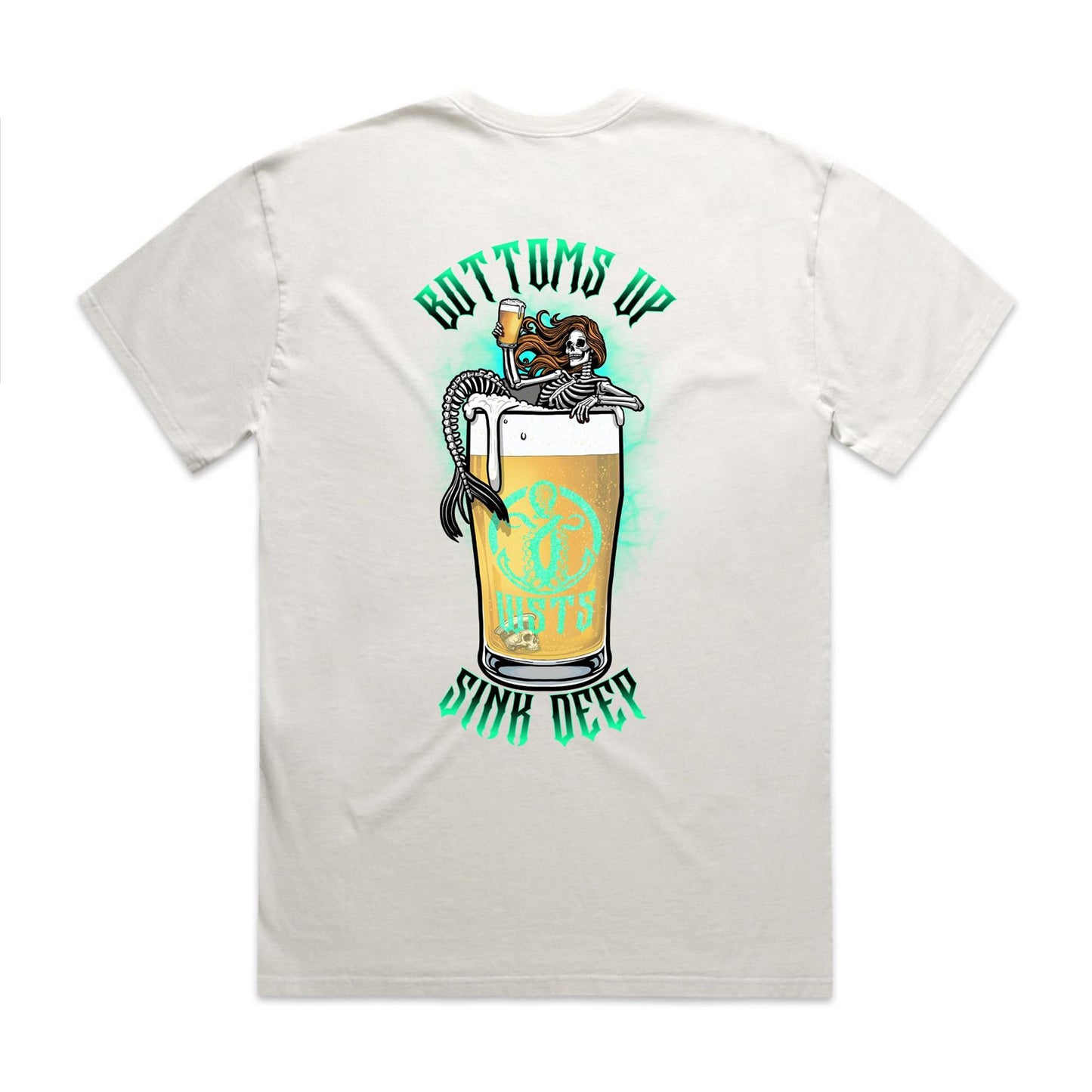 Bottoms Up Faded Tee