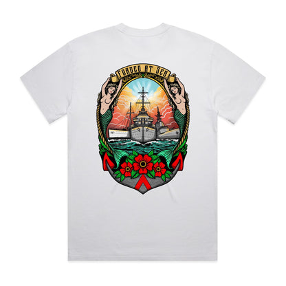 Forged at Sea Faded Tee
