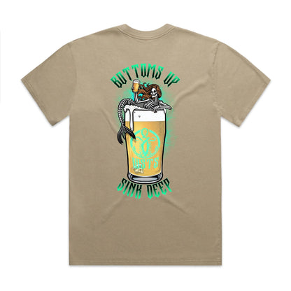 Bottoms Up Faded Tee