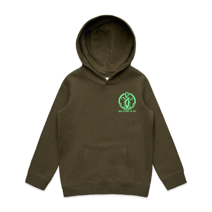 WSTS Neon Green - Youth Supply Hood