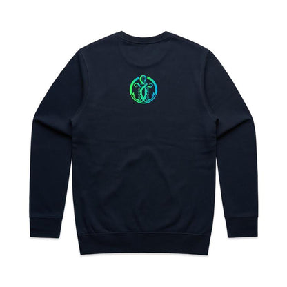 WSTS Neon Green Men's Crew