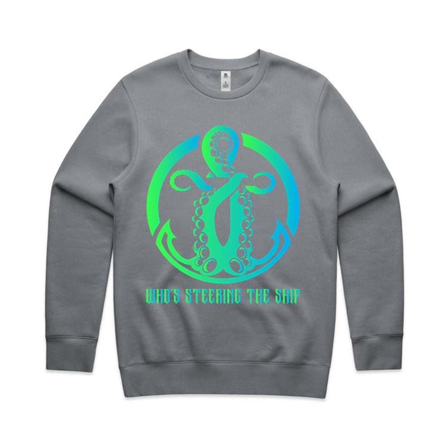 WSTS Neon Green Men's Crew