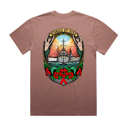 Forged at Sea Faded Tee