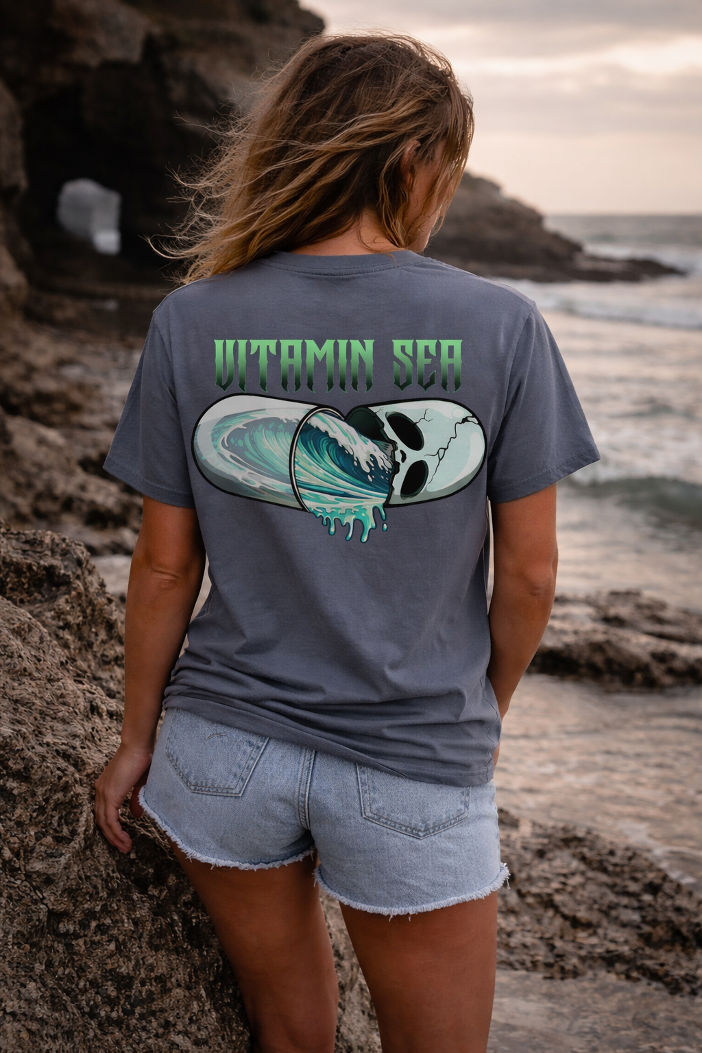 Vitamin Sea Faded Tee
