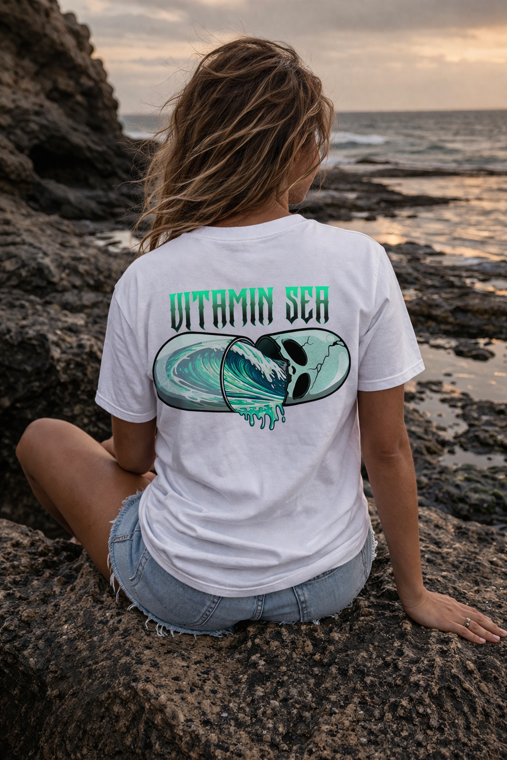 Vitamin Sea Faded Tee