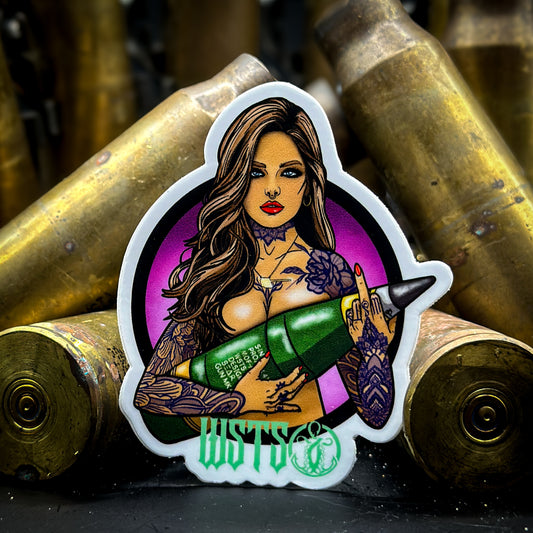 Fire for Effect Sticker