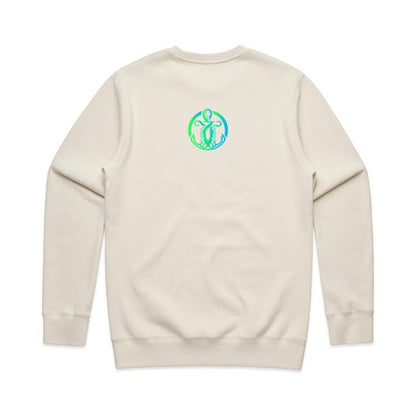 WSTS Neon Green Men's Crew