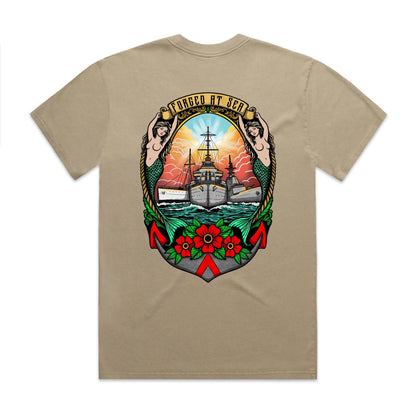 Forged at Sea Faded Tee