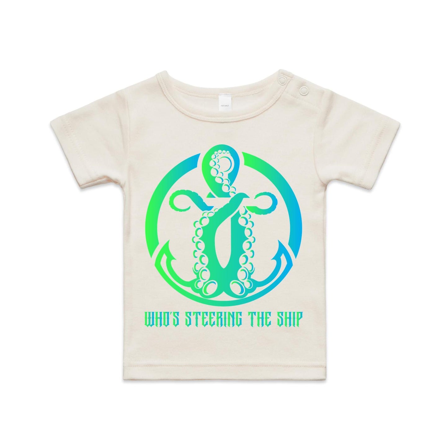 WSTS Neon Green- Organic Infant Wee Tee