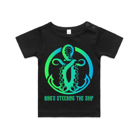 WSTS Neon Green- Organic Infant Wee Tee