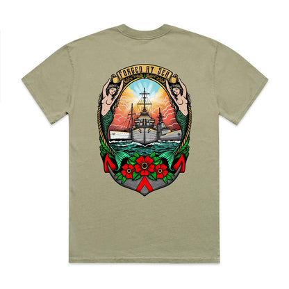 Forged at Sea Faded Tee