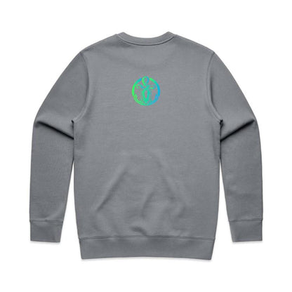 WSTS Neon Green Men's Crew