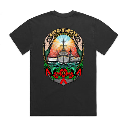 Forged at Sea Faded Tee