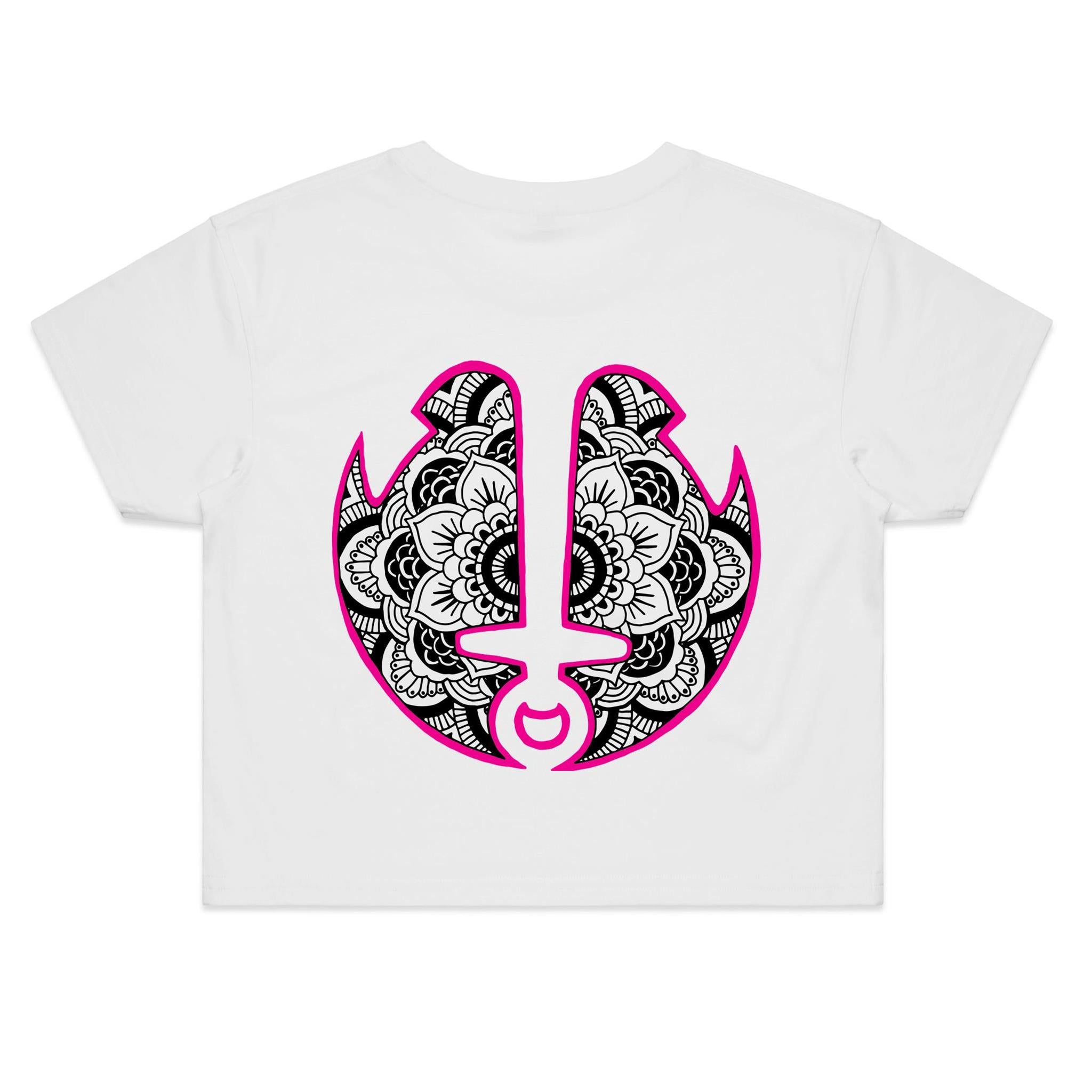 WSTS Mandala - Women's Crop Tee