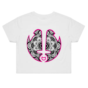 WSTS Mandala - Women's Crop Tee