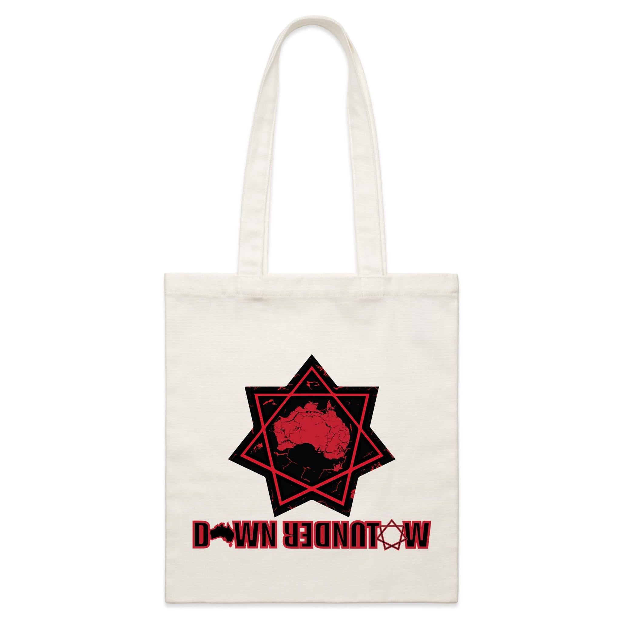 Down Undertow Parcel Canvas Tote Bag