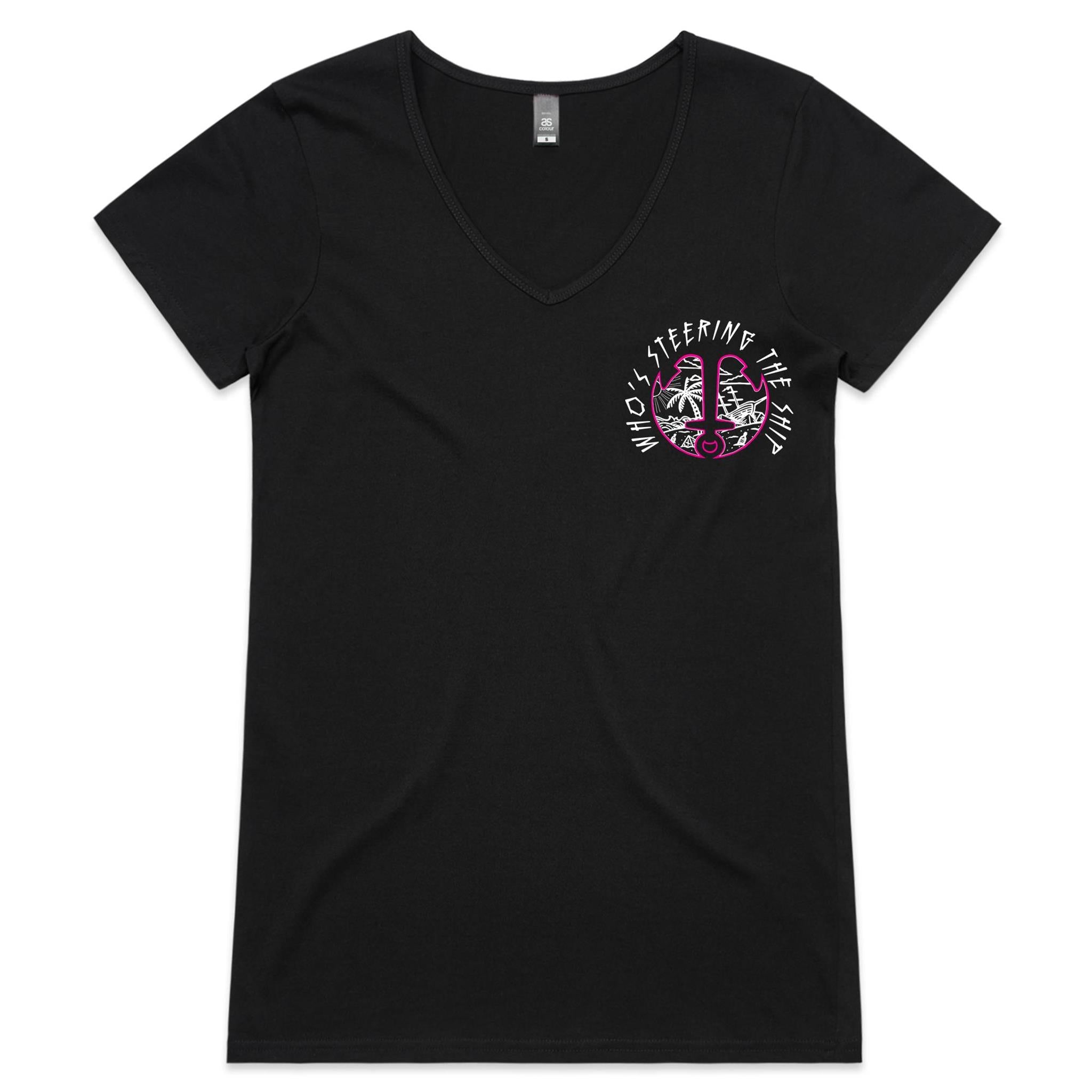 WSTS Mandala - Womens V-Neck T-Shirt