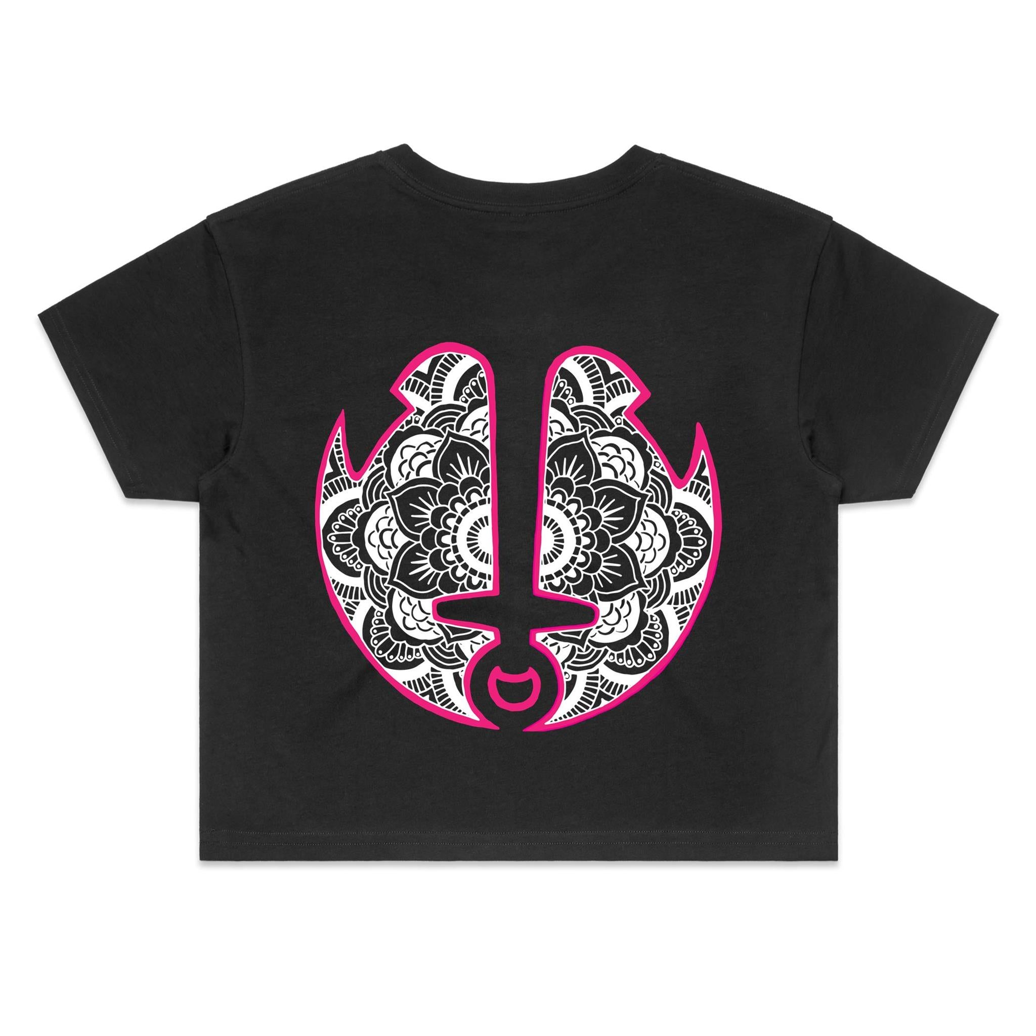 WSTS Mandala - Women's Crop Tee