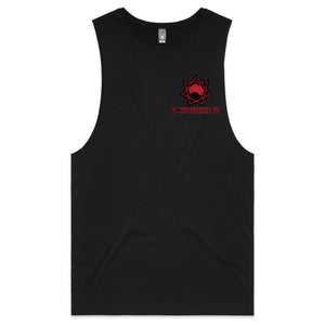 Down Undertow Mens Tank Top Tee