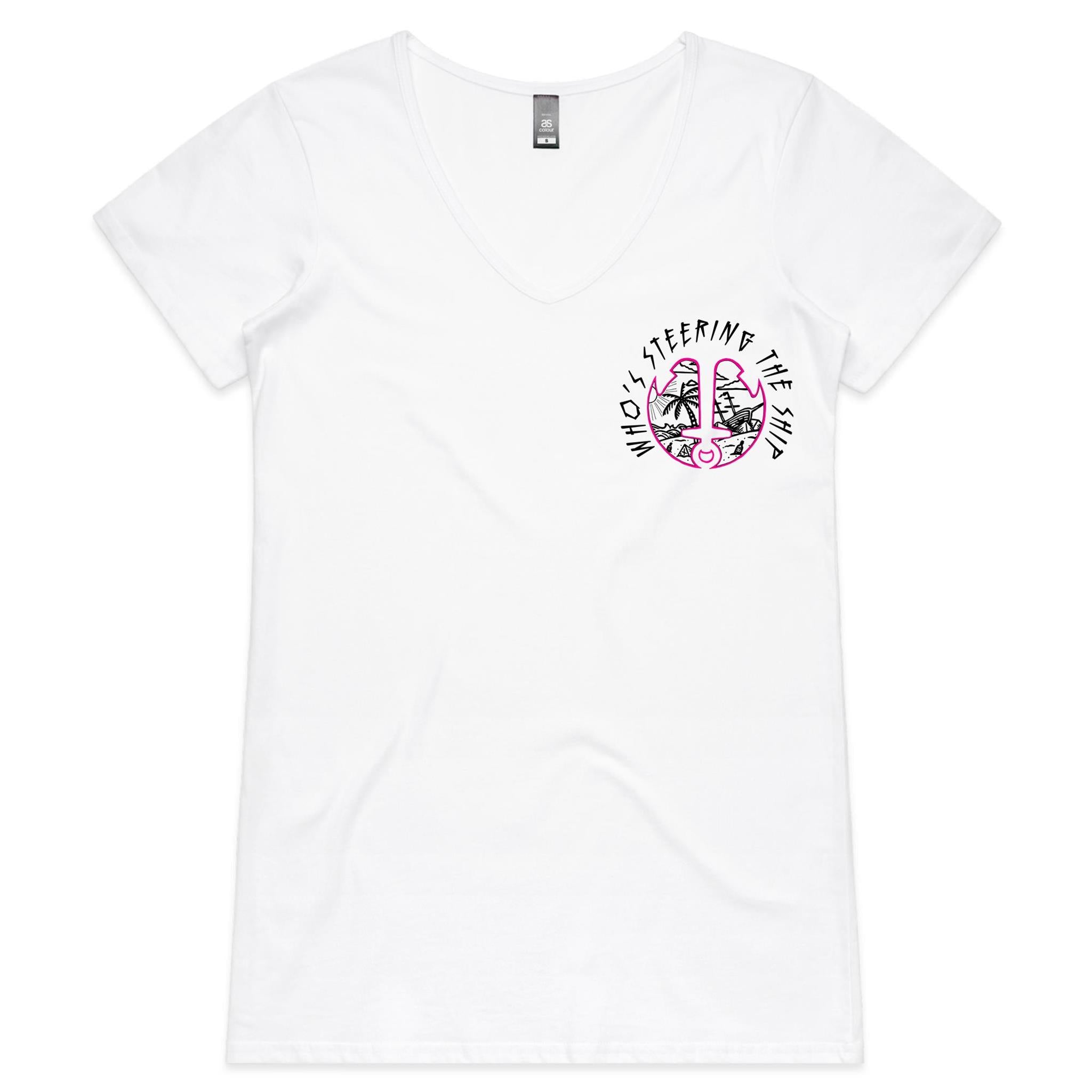 WSTS Mandala - Womens V-Neck T-Shirt